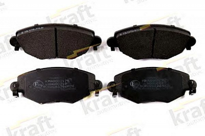 KRAFT AUTOMOTIVE 6002175 -  Комплект тормозных колодок, дисковый тормоз
